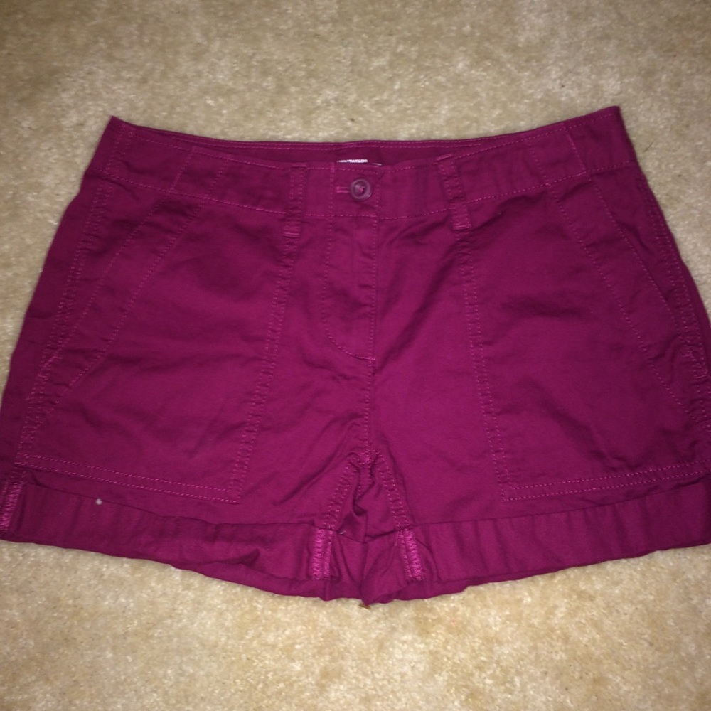 Purple Cargo Shorts